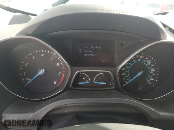 2013 Ford Escape Titanium with VIN 1FMCU9J98DUB55876, listed as a Copart auction lot 59786105 with 162,407 mi miles and Salvage title. Bid and sale history available at DreamBid. Image 9.
