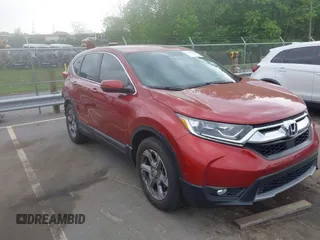 2018 Honda CR-V EX-L with VIN 2HKRW1H89JH501933, listed as a IAAI auction lot 42055281 with 87,083 mi miles and . Bid and sale history available at DreamBid. Image 1.