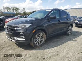 2023 Buick Encore GX Essence with VIN KL4MMFSL8PB041422, listed as a Copart auction lot 51762375 with 25,283 mi miles and Salvage title. Bid and sale history available at DreamBid. Image 1.