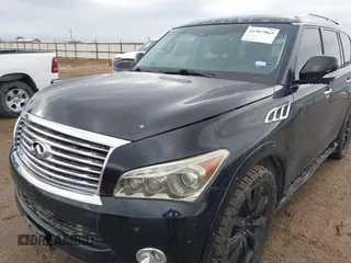 2011 Infiniti QX56 7-passenger with VIN JN8AZ2NF2B9502532, listed as a IAAI auction lot 41967065 with 226,780 mi miles. Bid and sale history available at carsss.com. Image 6.