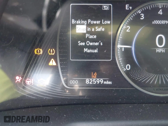 2019 Lexus ES 350 with VIN 58ABZ1B15KU032601, listed as a IAAI auction lot 42334337 with 82,599 mi miles and . Bid and sale history available at DreamBid. Image 7.