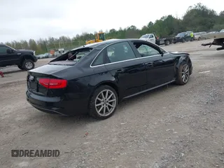 2014 Audi A4 Premium Plus with VIN WAUEFAFL1EN013830, listed as a IAAI auction lot 40807293 with 94,241 mi miles. Bid and sale history available at carsss.com. Image 4.