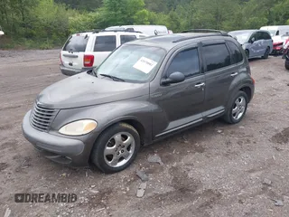 2001 Chrysler PT Cruiser with VIN 3C8FY4BB41T310213, listed as a IAAI auction lot 42070002 with 116,557 mi miles. Bid and sale history available at carsss.com. Image 2.
