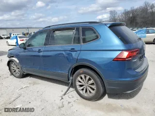 2019 Volkswagen Tiguan S with VIN 3VV1B7AX9KM194032, listed as a Copart auction lot 47832265 with 50,035 mi miles and Salvage Title. Bid and sale history available at carsss.com. Image 2.