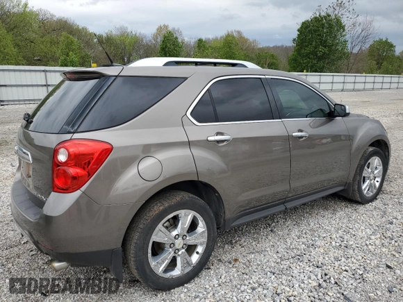 2012 Chevrolet Equinox LTZ with VIN 2GNFLGE55C6161624, listed as a Copart auction lot 51829565 with 164,432 mi miles and Salvage Title. Bid and sale history available at carsss.com. Image 3.