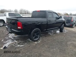 2014 Ram 1500 Express with VIN 1C6RR7FT9ES375363, listed as a IAAI auction lot 41653702 with 153,240 mi miles. Bid and sale history available at carsss.com. Image 4.