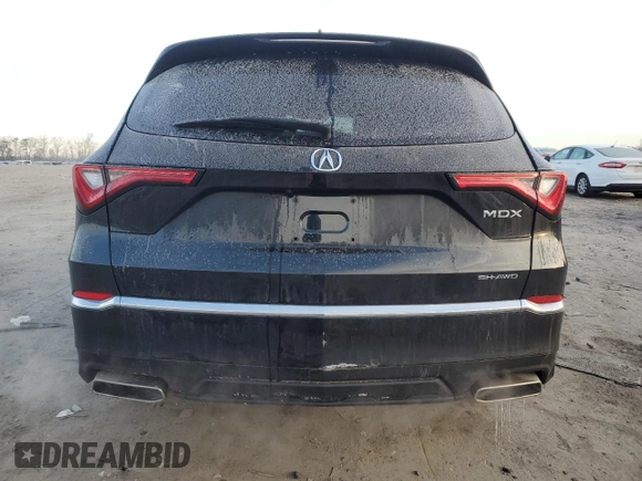 2022 Acura MDX with VIN 5J8YE1H30NL022211, listed as a Copart auction lot 89159125 with 79,266 mi miles and Salvage Title. Bid and sale history available at carsss.com. Image 6.