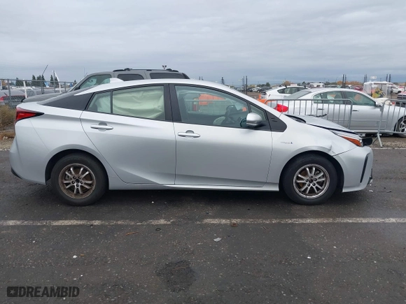 2022 Toyota Prius L Eco with VIN JTDKAMFU0N3175104, listed as a IAAI auction lot 40873671 with 1 mi miles. Bid and sale history available at carsss.com. Image 12.