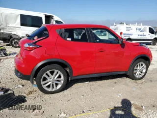 2015 Nissan Juke SV with VIN JN8AF5MR5FT502037, listed as a Copart auction lot 44346205 with 114,300 mi miles and Salvage Title. Bid and sale history available at carsss.com. Image 3.