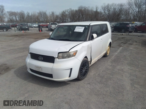 2008 Scion xB with VIN JTLKE50E381052011, listed as a IAAI auction lot 41800997 with 0 mi miles. Bid and sale history available at carsss.com. Image 2.