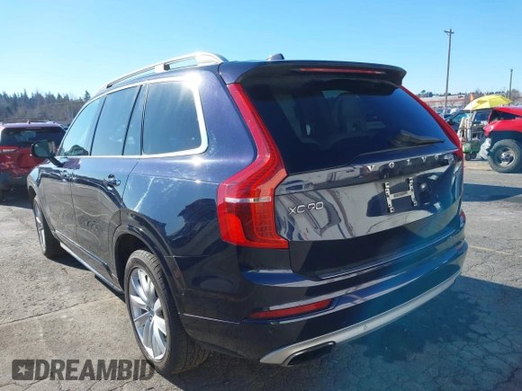 2017 Volvo XC90 Momentum with VIN YV4A22PK3H1116166, listed as a IAAI auction lot 41543940 with 104,879 mi miles. Bid and sale history available at carsss.com. Image 3.