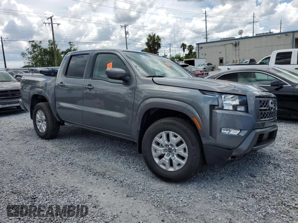2024 Nissan Frontier SV with VIN 1N6ED1EJ3RN671192, listed as a Copart auction lot 59672385 with 1,179 mi miles and Non repairable. Bid and sale history available at DreamBid. Image 4.