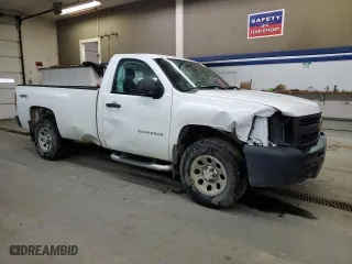 2013 Chevrolet Silverado 1500 Work Truck with VIN 1GCNKPE04DZ247122, listed as a Copart auction lot 40706484 with 185,014 mi miles and Salvage Title. Bid and sale history available at carsss.com. Image 4.