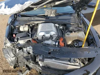 2021 Dodge Charger SRT Hellcat Widebody with VIN 2C3CDXL92MH533106, listed as a Copart auction lot 48713125 with 30,155 mi miles and Salvage Title. Bid and sale history available at carsss.com. Image 13.