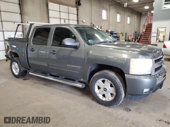 2011 Chevrolet Silverado 1500 LT with VIN 3GCPKSE33BG269065, listed as a Copart auction lot 50727245 with 91,338 mi miles and Salvage Title. Bid and sale history available at DreamBid. Image 4.