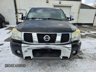 2005 Nissan Titan LE with VIN 1N6AA07B85N550031, listed as a Copart auction lot 43530985 with 165,496 mi miles and Clean Title. Bid and sale history available at carsss.com. Image 9.