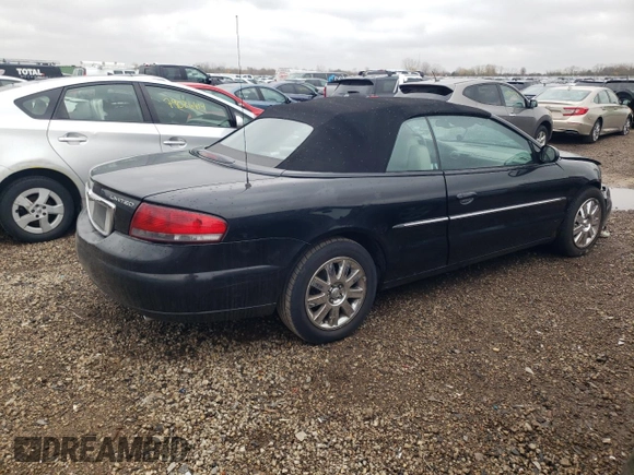 2004 Chrysler Sebring Limited with VIN 1C3EL65R64N360118, listed as a Copart auction lot 78589914 with 97,898 mi miles and Salvage Title. Bid and sale history available at DreamBid. Image 3.