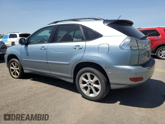 2008 Lexus RX 350 with VIN 2T2HK31U78C049483, listed as a Copart auction lot 55213495 with 281,092 mi miles and Clean Title. Bid and sale history available at DreamBid. Image 2.