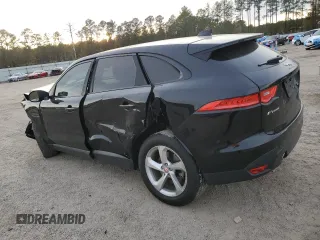 2018 Jaguar F-Pace 30t Premium with VIN SADCJ2GX6JA293900, listed as a Copart auction lot 83939084 with Not provided miles and Salvage title. Bid and sale history available at DreamBid. Image 2.