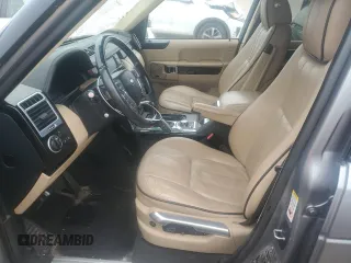 2012 Land Rover Range Rover HSE Lux with VIN SALMF1D44CA384472, listed as a Copart auction lot 60802735 with 130,960 mi miles and Salvage title. Bid and sale history available at DreamBid. Image 7.