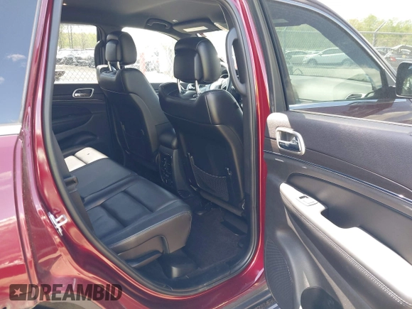 2018 Jeep Grand Cherokee Limited with VIN 1C4RJFBG9JC479827, listed as a IAAI auction lot 42002581 with 54,927 mi miles and . Bid and sale history available at DreamBid. Image 8.
