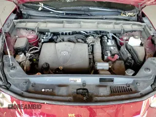 2022 Toyota Highlander XLE with VIN 5TDHZRAH7NS136034, listed as a Copart auction lot 68118095 with 58,441 mi miles and Salvage title. Bid and sale history available at DreamBid. Image 14.