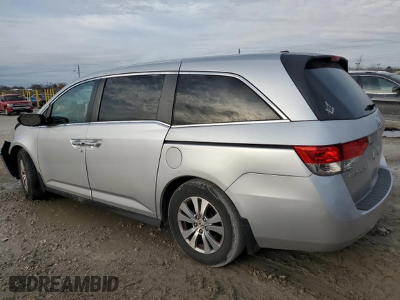 2014 Honda Odyssey EX-L with VIN 5FNRL5H62EB052131, listed as a Copart auction lot 49356065 with 138,551 mi miles and Salvage Title. Bid and sale history available at DreamBid. Image 2.