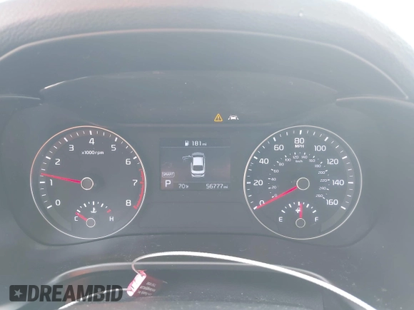 2019 Kia Forte LXS with VIN 3KPF24AD4KE060161, listed as a IAAI auction lot 42399886 with 56,777 mi miles and . Bid and sale history available at DreamBid. Image 7.