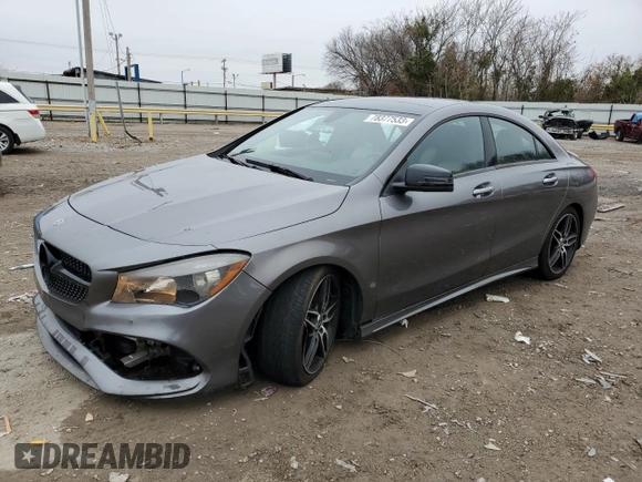 2019 Mercedes-Benz CLA 250 with VIN WDDSJ4GB0KN754709, listed as a Copart auction lot 78377533 with 72,149 mi miles and . Bid and sale history available at DreamBid. Image 1.