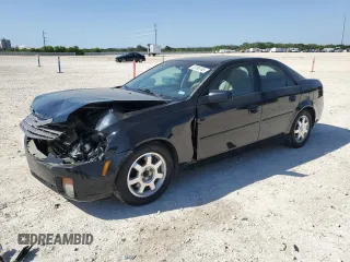 2003 Cadillac CTS with VIN 1G6DM57N830158825, listed as a Copart auction lot 52098185 with 148,755 mi miles and Salvage title. Bid and sale history available at DreamBid. Image 1.