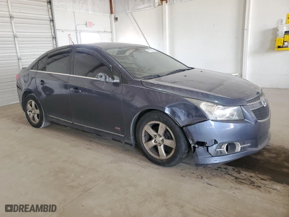 2013 Chevrolet Cruze 1LT with VIN 1G1PC5SB8D7172087, listed as a Copart auction lot 48195455 with 218,242 mi miles and Salvage Title. Bid and sale history available at carsss.com. Image 4.