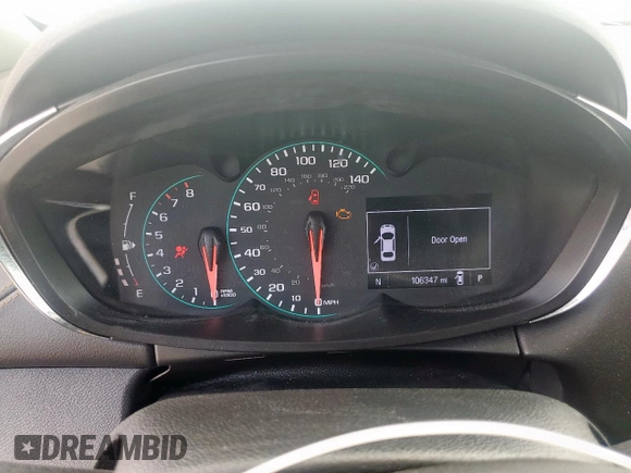 2020 Chevrolet Trax LS with VIN 3GNCJKSB0LL117242, listed as a Copart auction lot 59346525 with 106,347 mi miles and Salvage title. Bid and sale history available at DreamBid. Image 9.