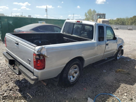 2002 Ford Ranger XL Fleet with VIN 1FTYR44V42PB63895, listed as a Copart auction lot 71995014 with 198,209 mi miles and Salvage Title. Bid and sale history available at carsss.com. Image 3.