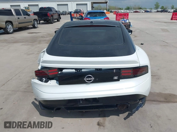 2024 Nissan Z Performance with VIN JN1BZ4BH1RM361447, listed as a IAAI auction lot 41903275 with 9,574 mi miles and . Bid and sale history available at DreamBid. Image 16.
