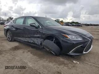 2024 Lexus ES 350 Luxury with VIN 58AEZ1B10RU162681, listed as a Copart auction lot 69149124 with 6,204 mi miles and Salvage title. Bid and sale history available at DreamBid. Image 4.