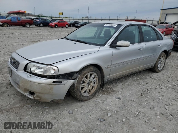 2005 Volvo S80 с VIN YV1TS592X51413726, выставлен на аукционе Copart как лот 52341675 с пробегом 151 020 миль миль и Списание • Salvage title. История ставок и продаж доступна на DreamBid. Изображение 1.
