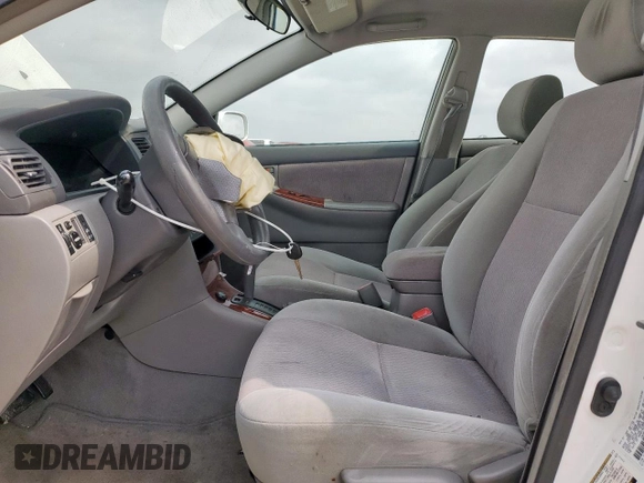 2007 Toyota Corolla CE with VIN 1NXBR32E17Z896493, listed as a Copart auction lot 57442295 with 110,375 mi miles and Salvage title. Bid and sale history available at DreamBid. Image 7.