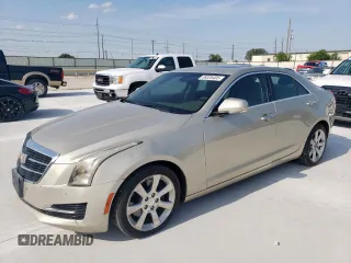 2015 Cadillac ATS Luxury RWD z VIN 1G6AB5RX9F0103005, wystawiony jako Copart lot #59326405 z przebiegiem 70 907 mil mil oraz Szkoda całkowita • Salvage title. Historia ofert i sprzedaży dostępna na DreamBid. Obrazek 1.