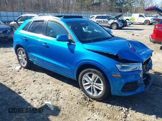 2016 Audi Q3 Premium Plus with VIN WA1BFCFS9GR013895, listed as a IAAI auction lot 41501516 with 79,866 mi miles. Bid and sale history available at carsss.com. Image 1.