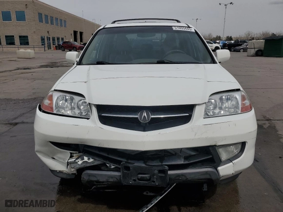 2003 Acura MDX Touring Pkg w/Navigation System with VIN 2HNYD18843H518310, listed as a Copart auction lot 51093445 with 214,583 mi miles and Salvage Title. Bid and sale history available at carsss.com. Image 5.