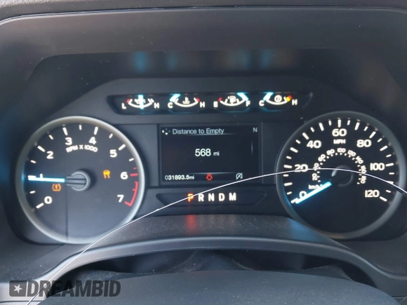 2018 Ford F-150 XL with VIN 1FTEW1E54JFE02925, listed as a IAAI auction lot 42002280 with 31,893 mi miles. Bid and sale history available at carsss.com. Image 7.