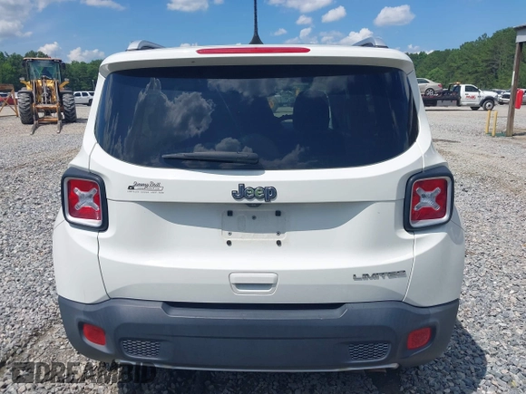 2018 Jeep Renegade Limited with VIN ZACCJADB0JPH24214, listed as a IAAI auction lot 42384776 with 123,994 mi miles and . Bid and sale history available at DreamBid. Image 17.