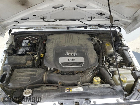 2015 Jeep Wrangler Unlimited Sport with VIN 1C4BJWDG0FL737965, listed as a Copart auction lot 56711765 with 149,528 mi miles and Salvage title. Bid and sale history available at DreamBid. Image 12.