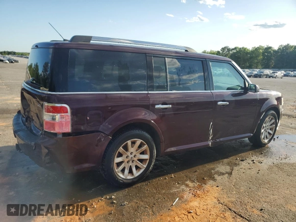 2011 Ford Flex SEL with VIN 2FMGK5CC9BBD18613, listed as a Copart auction lot 52339145 with 179,341 mi miles and Salvage Title. Bid and sale history available at carsss.com. Image 3.