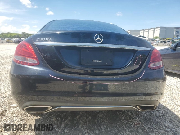 2018 Mercedes-Benz C 300 z VIN WDDWF4JB8JR318967, wystawiony jako Copart lot #61594095 z przebiegiem 93 534 mil mil oraz Szkoda całkowita • Salvage title. Historia ofert i sprzedaży dostępna na DreamBid. Obrazek 6.