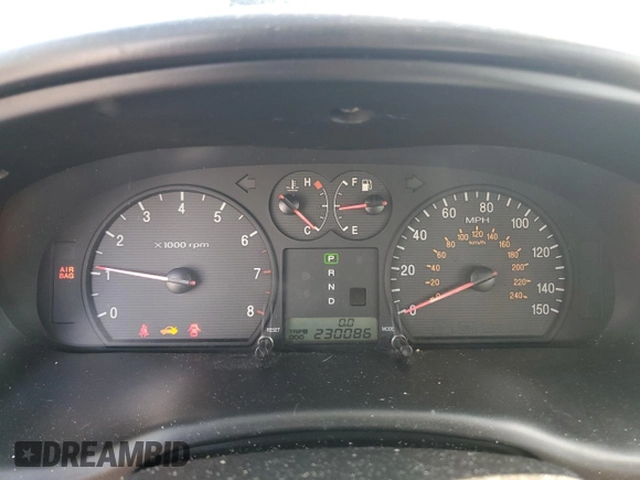 2003 Hyundai Sonata GLS with VIN KMHWF35H23A769490, listed as a Copart auction lot 87935395 with 230,086 mi miles and Non Repairable. Bid and sale history available at carsss.com. Image 9.