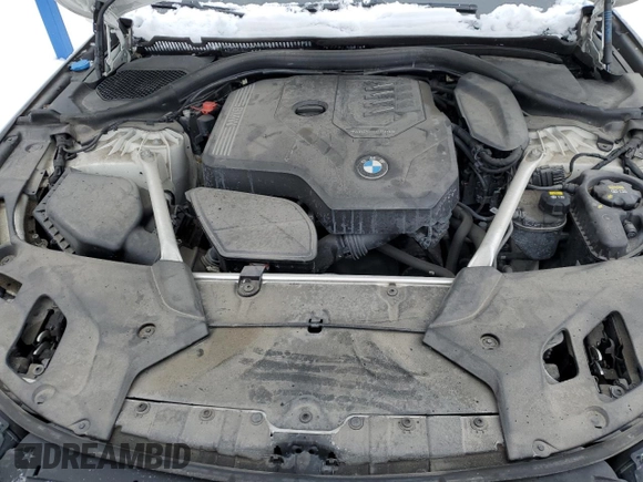 2022 BMW 5 Series 530i xDrive with VIN WBA13BJ04NCK71538, listed as a Copart auction lot 41398115 with 98,359 mi miles and Clean Title. Bid and sale history available at carsss.com. Image 11.