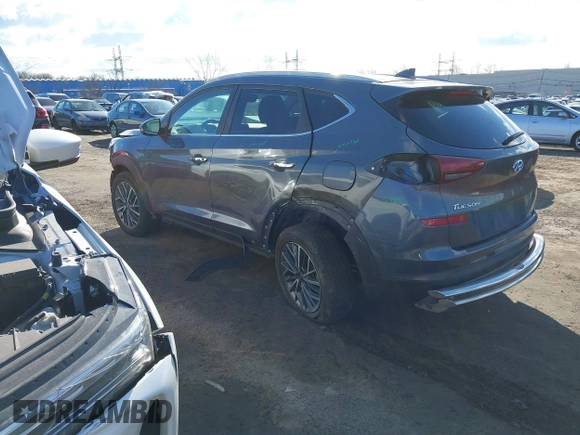 2019 Hyundai Tucson Ultimate with VIN KM8J3CAL1KU068739, listed as a IAAI auction lot 41738850 with 6,005 mi miles. Bid and sale history available at carsss.com. Image 3.