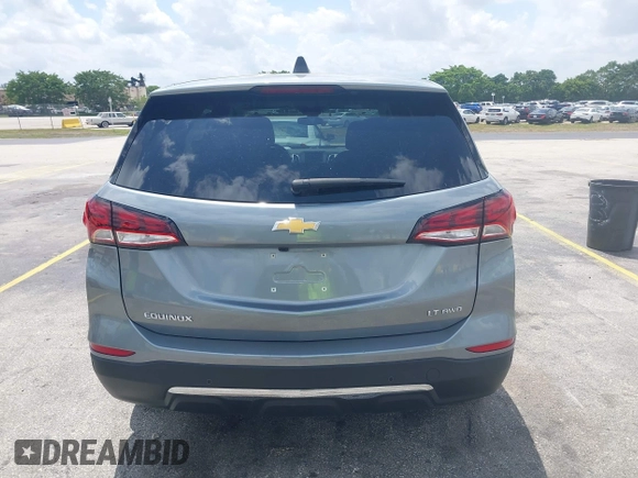 2024 Chevrolet Equinox LT with VIN 3GNAXUEG8RL152449, listed as a IAAI auction lot 42209300 with 39,572 mi miles and . Bid and sale history available at DreamBid. Image 16.