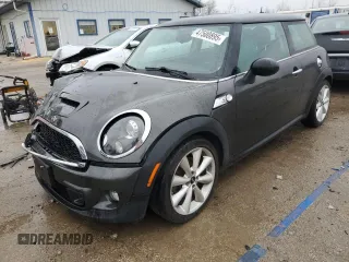 2012 MINI Hardtop S with VIN WMWSV3C53CTY25517, listed as a Copart auction lot 47500895 with 50,680 mi miles and Salvage Title. Bid and sale history available at DreamBid. Image 1.